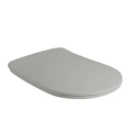 Сиденье для унитаза Kerasan Nolita SLIM быстросъемное с микролифтом, цвет Grigio matt (539159) - миниатюра фото 1