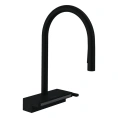 Кухонный смеситель Hansgrohe Metris M71 с вытяжным душем и технологией 2jet (14780800) - миниатюра фото 1