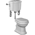 Унитаз Migliore Bella ML.BLL-25.112.BI с боковым выпуском и ручкой - миниатюра фото 1