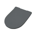 Крышка для унитаза Artceram FILE 2.0 Slim с системой плавного закрытия, цвет blu denim/хром (FLA014 37) - миниатюра фото 1