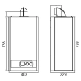 Газовый котел настенный двухконтурный Kentatsu Furst Nobby Smart 28-2CS - миниатюра фото 5