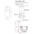 Бачок для унитаза Artceram FILE 2.0 моноблок 32×50 см цвет Grigio Oliva (FLC001 15 00 go) - миниатюра фото 2