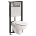 Кнопка смыва для унитаза VitrA Normus 9773B003-7202, хром - миниатюра фото 1