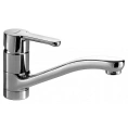 Элегантный смеситель Bravat Stream F73783C-2 для кухни с эффектом водопада - миниатюра фото 1