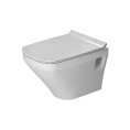 Подвесной унитаз Duravit DuraStyle Compact 480 мм с технологией Rimless и смывом 4,5 л (2571090000) - миниатюра фото 1