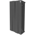 Радиатор биметаллический Royal Thermo Piano Forte 500 noir sable 4 секции-черный - миниатюра фото 1