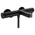 Смеситель для ванны Hansgrohe Finoris настенный однорычажный черный матовый (76420670) - миниатюра фото 1