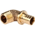 Уголок-переходник с наружной резьбой 20-R 1/2 RX+ REHAU (РЕХАУ - 14563481001) - миниатюра фото 1