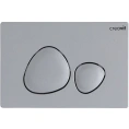 Кнопка смыва для унитаза Creavit Spa GP7002.00 серый матовый - миниатюра фото 1