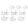 Стильный подвесной унитаз Duravit Happy D.2 SensoWash с функцией биде (2550590000) - миниатюра фото 2