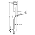 Душевой набор Hansgrohe PULSIFY с системой 3jet Relaxation (24160670) - миниатюра фото 2