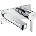 Стильный и эргономичный смеситель Hansgrohe Metris S для раковины - миниатюра фото 1