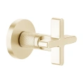Запорный кран GESSI INCISO 3/4 для термостатического смесителя, золото (58363#246) - миниатюра фото 1