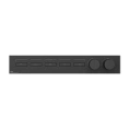 Термостат для душа Gessi Hi-Fi Black Metal Brushed PVD с подключением до 5 источников (63018#707) - миниатюра фото 1