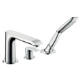 Смеситель Hansgrohe Metris для установки на борт ванны - миниатюра фото 1