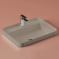 Раковина Artceram Fuori Scala 60х45 см встраиваемая без перелива, цвет Matera (TFL034 41 00) - миниатюра фото 1