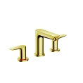 Смеситель для раковины Hansgrohe Talis E на 3 отверстия с донным клапаном, цвет золото (71733990) - миниатюра фото 1