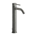 Смеситель GESSI для раковины высокий 305 мм, сталь матовая (54204#239) - миниатюра фото 1