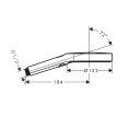 Ручной душ HG Rainfinity 130 3jet EcoSmart в полированном золоте (26865990) - миниатюра фото 2