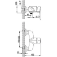 Смеситель для душа Lemark Mars LM3503C: хромированный, для скрытого монтажа - миниатюра фото 2