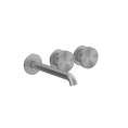 GESSI Origini Встраиваемый смеситель для раковины на 3 отверстия, хром (66090#031) - миниатюра фото 1