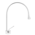 Смеситель для раковины Gessi Goccia белый, на 1 отверстие (33803#279) - миниатюра фото 1