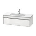 База под раковину Duravit Ketho для ME by Starck с 1 ящиком, 410x1200x475 мм, белая глянцевая (KT642102222) - миниатюра фото 1