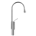 Высокий смеситель Gessi Goccia для раковины, хром (33809#031) - миниатюра фото 1