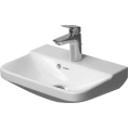 Раковина 0716450060 Duravit P3 Comforts для рук с перел Без отв под смеситель вкл заглушку для перелива хром 450x320мм Цвет Белый - миниатюра фото 1