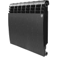 Радиатор биметаллический Royal Thermo BiLiner Noir Sable 500 8 секций-черный - миниатюра фото 1