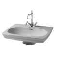 Раковина Artceram Civitas 68x50 см, серый, 1 отверстие (CIL001 34 00) - миниатюра фото 1