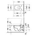 Сиденье-биде DURAVIT SensoWash Starck с функцией гигиенического душа (610001002000300) - миниатюра фото 2