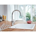 Смеситель для кухни Grohe Concetto: высокий излив из нержавеющей стали - миниатюра фото 3