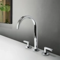 Смеситель для раковины Fantini Icona Deco: Деко-стиль и функциональность с нажимным клапаном (53 02 R107) - миниатюра фото 1