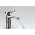 Комплект для ванной Hansgrohe Metris: смеситель для ванны с душем, смеситель для раковины и душевой гарнитур - миниатюра фото 4