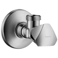 Угловой вентиль Hansgrohe E для раковины, хром (13903000) - миниатюра фото 1