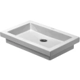 Раковина Duravit 2nd Floor 58x41.5 см, белая, без перелива (317580000) - миниатюра фото 1