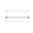 Полотенцедержатель GESSI Origini, 45 см, хром (66502#031) - миниатюра фото 2