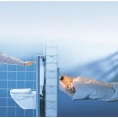 Комплект Чаша Laufen Pro 8.2096.6. без ободка + Крышка-сиденье Laufen Pro с микролифтом + Инсталляция Grohe Rapid SL 38775001 4 в 1 с кнопкой смыва - миниатюра фото 8