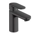 Смеситель для раковины Hansgrohe Vernis Blend 100: элегантный дизайн в матовом черном цвете (71580670) - миниатюра фото 1