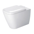 Унитаз напольный пристенный Duravit Happy D.2 570x365 мм с покрытием HygieneGlaze (2159092000) - миниатюра фото 1