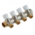 Коллектор Stout (SMB 6851 341204) 3/4 ВР(г) х 4 выхода 1/2 НР(ш) х 3/4 НР(ш) регулируeмый - миниатюра фото 4
