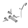 Встраиваемый смеситель для ванны Nicolazzi Liberty с настенным изливом, хром (1003CR16) - миниатюра фото 1