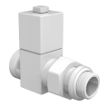 Набор дизайн-вентилей Royal Thermo CUBE 1/2 белый, RTE 56.0005, НС-1422574 - миниатюра фото 6