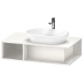 Подвесная тумбочка Duravit D-Neo компактная с открытым отделением, белый высокоглянцевый (DE495902222) - миниатюра фото 1