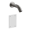 Электронный настенный смеситель GESSI 316 CESELLO для раковины, цвет «матовый графит» (54414#239) - миниатюра фото 1