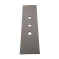 Декоративная накладка GESSI из нержавеющей стали 316 на 3 отверстия, цвет Brushed Black Metal PVD (54593#707) - миниатюра фото 1
