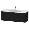 Тумбочка подвесная Duravit D-Neo, 440x1210x462, 1 ящик, цвет Black Oak (DE426401616) - миниатюра фото 1