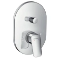 Встраиваемый смеситель для ванны Hansgrohe Logis с внешним переключателем, хром (71406000) - миниатюра фото 1