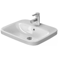 Раковина Duravit DuraStyle 560x455 мм: Встраиваемая сверху с переливом, белая, 1 отв. под смеситель (374560000) - миниатюра фото 3